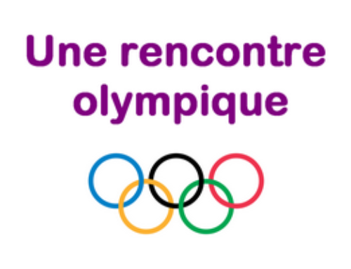 Une rencontre olympique